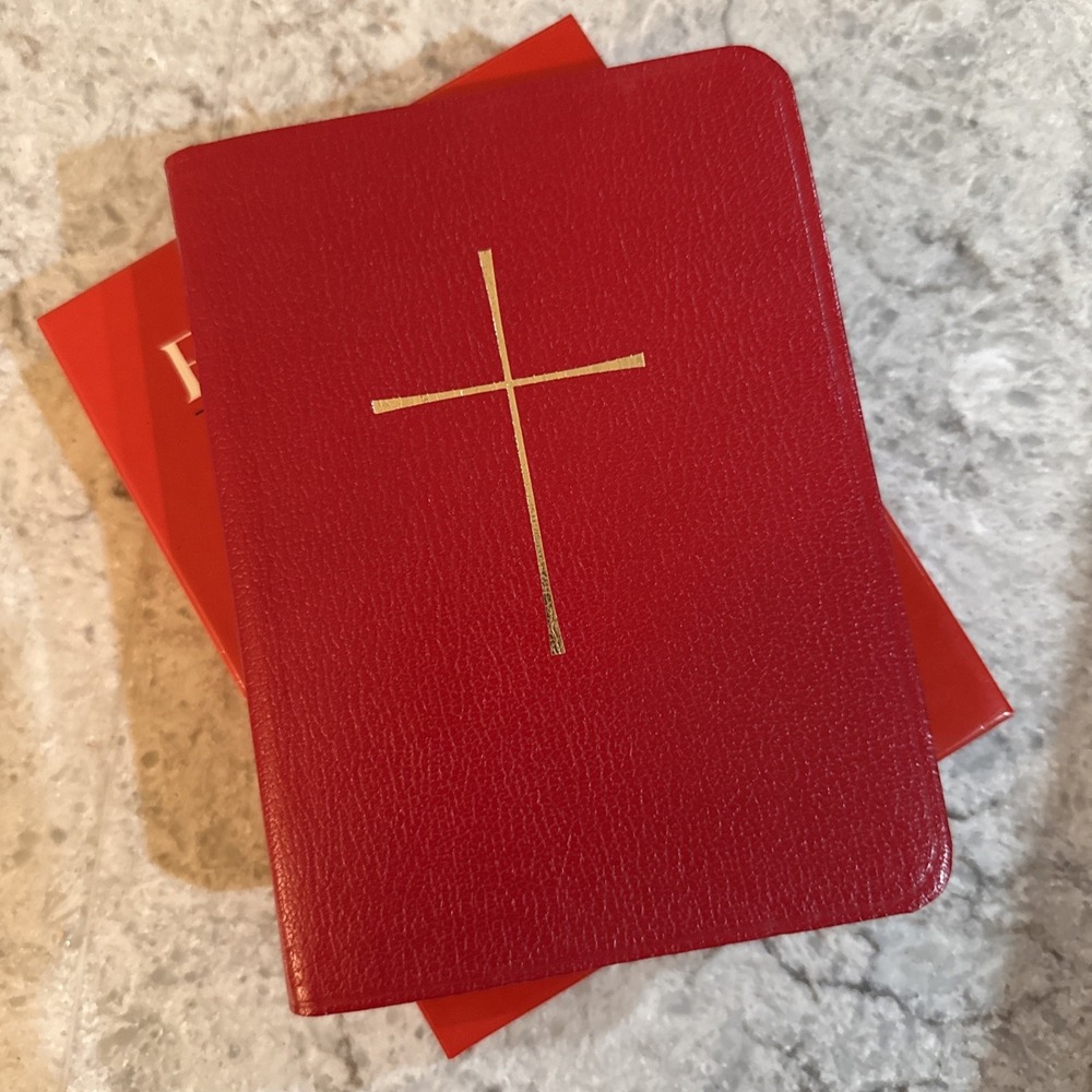 Oxford Book of Common Prayer BCP 1990 Compact Pocket Episcopal 7402 Red